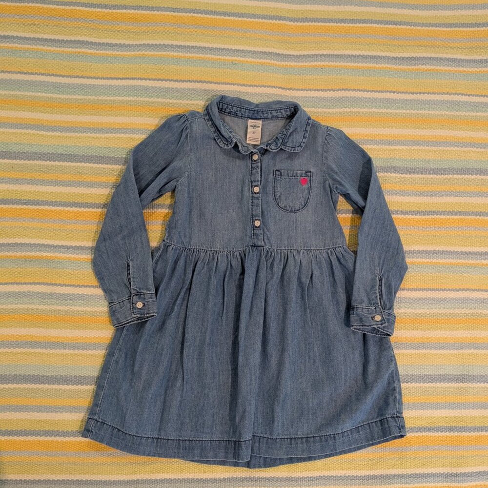 OshKosh Chambray Dress size 3T